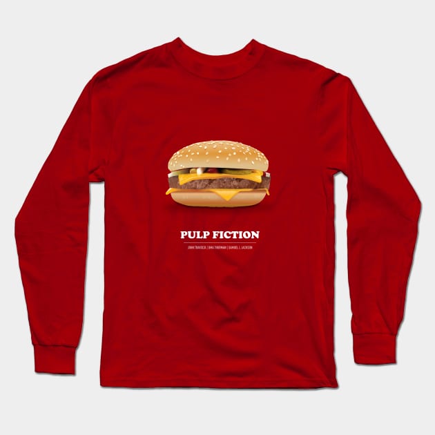 Pulp Fiction - Alternative Movie Poster Long Sleeve T-Shirt by MoviePosterBoy